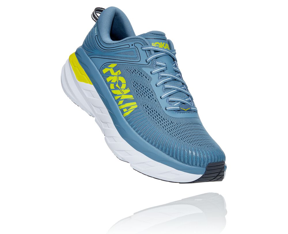 Hoka One One Bondi 7 Löparskor Herr Påfågel - SE-0563854